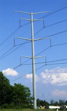Galvanized Electric Pole