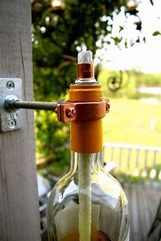 Wine Bottle Chandelier