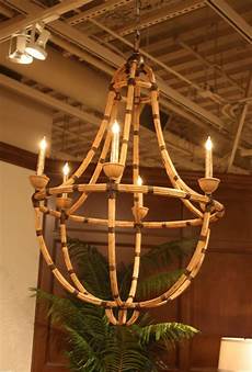 Bamboo Chandelier