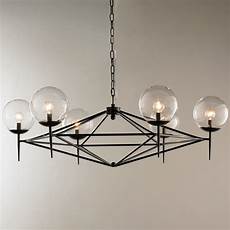 Black Globe Chandelier