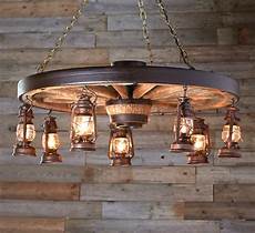 Black Lantern Chandelier