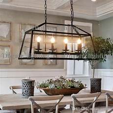 Black Rectangle Chandelier