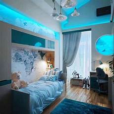 Blue Ceiling Lights