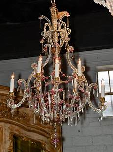 Bronze Crystal Chandelier