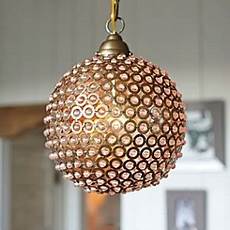 Capiz Light Fixture