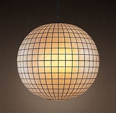 Capiz Shell Pendant Light