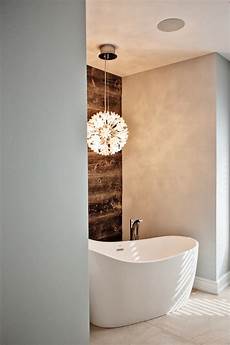 Chandelier Over Bathtub
