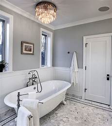 Chandelier Over Bathtub