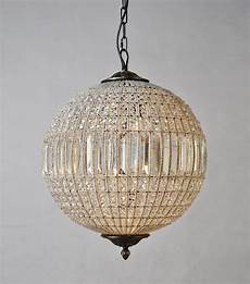 Crystal Globe Chandelier
