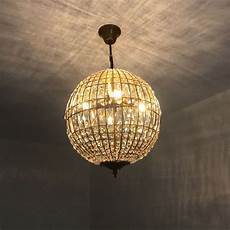 Crystal Globe Chandelier