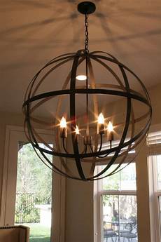 Large Globe Chandelier