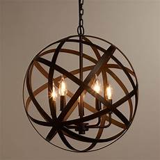 Large Globe Chandelier