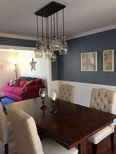 Linear Chandelier Dining Room