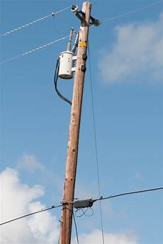 Power Line Pole