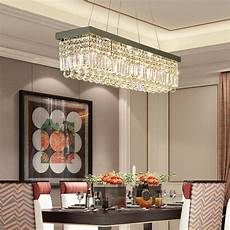 Rectangular Crystal Chandelier
