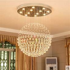Round Crystal Chandelier