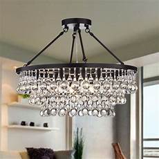 Semi Flush Mount Chandelier