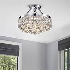 Semi Flush Mount Chandelier