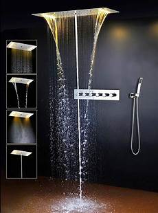 Shower Sets With Led Lighting
