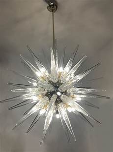 Sputnik Chandelier Gold