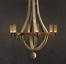 Wine Barrel Chandelier