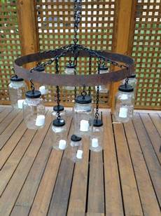 Wine Barrel Chandelier
