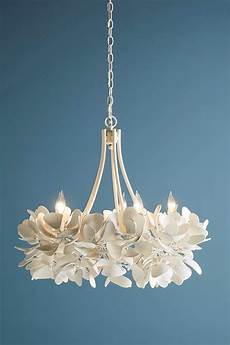 Wood Bead Chandelier