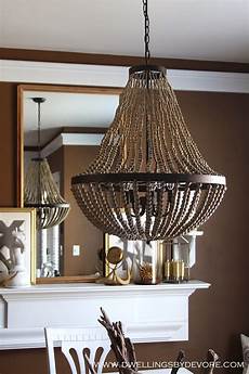 World Market Beaded Chandelier